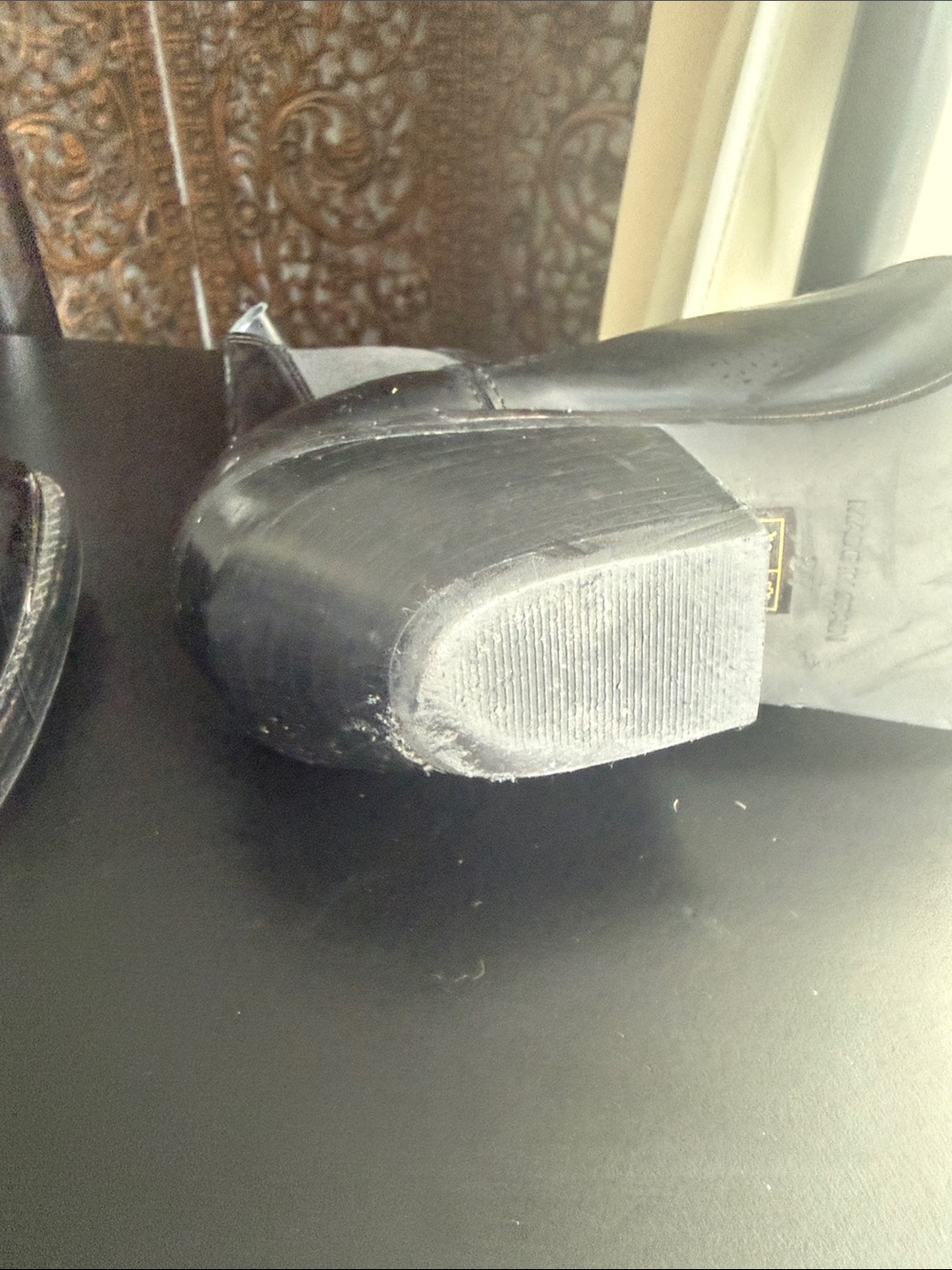 Women’s Black Leather Chelsea Boots - Picture 7 of 8